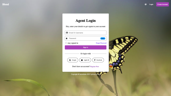 BlendAuth - Where Security Meets Elegance