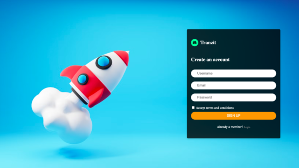 Tranzit - Fast and Bold Authentication Experience - Image 3