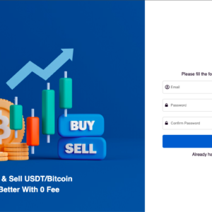 Palio – Exchange Login & Registration UI Template