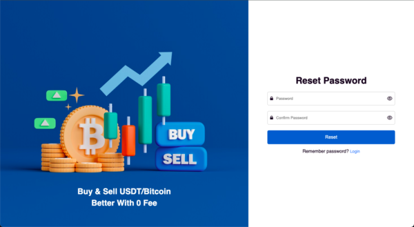 Palio – Exchange Login & Registration UI Template - Image 5