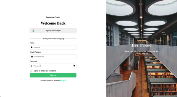 Learnova Auth UI Template - Image 4